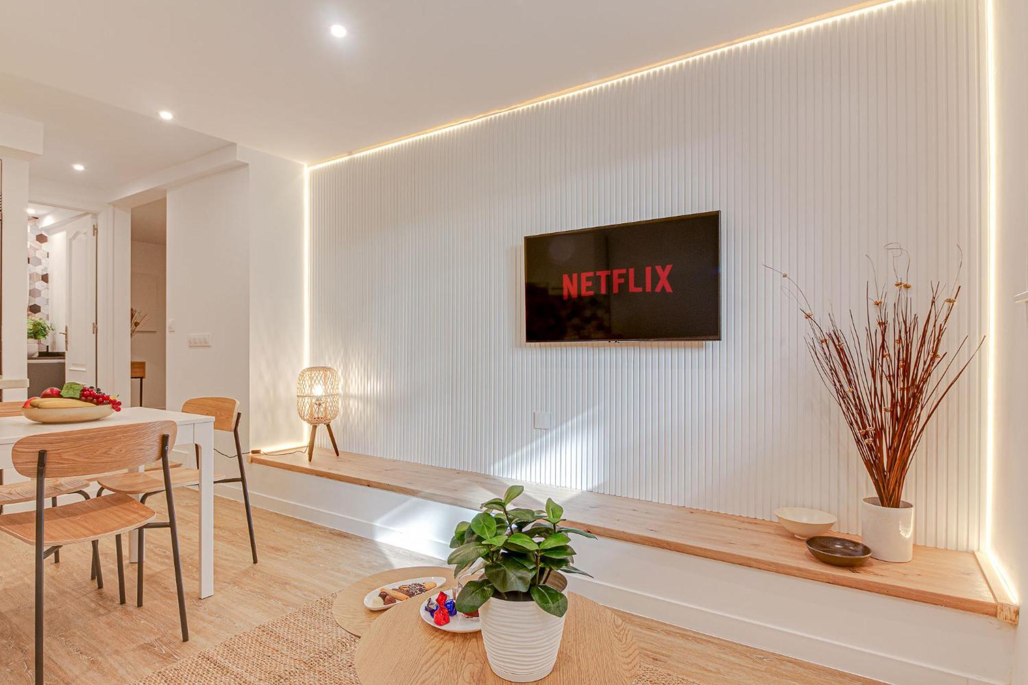 Diseno A Coruna Con Garaje Gratis By Theblueapartments Com Exterior photo