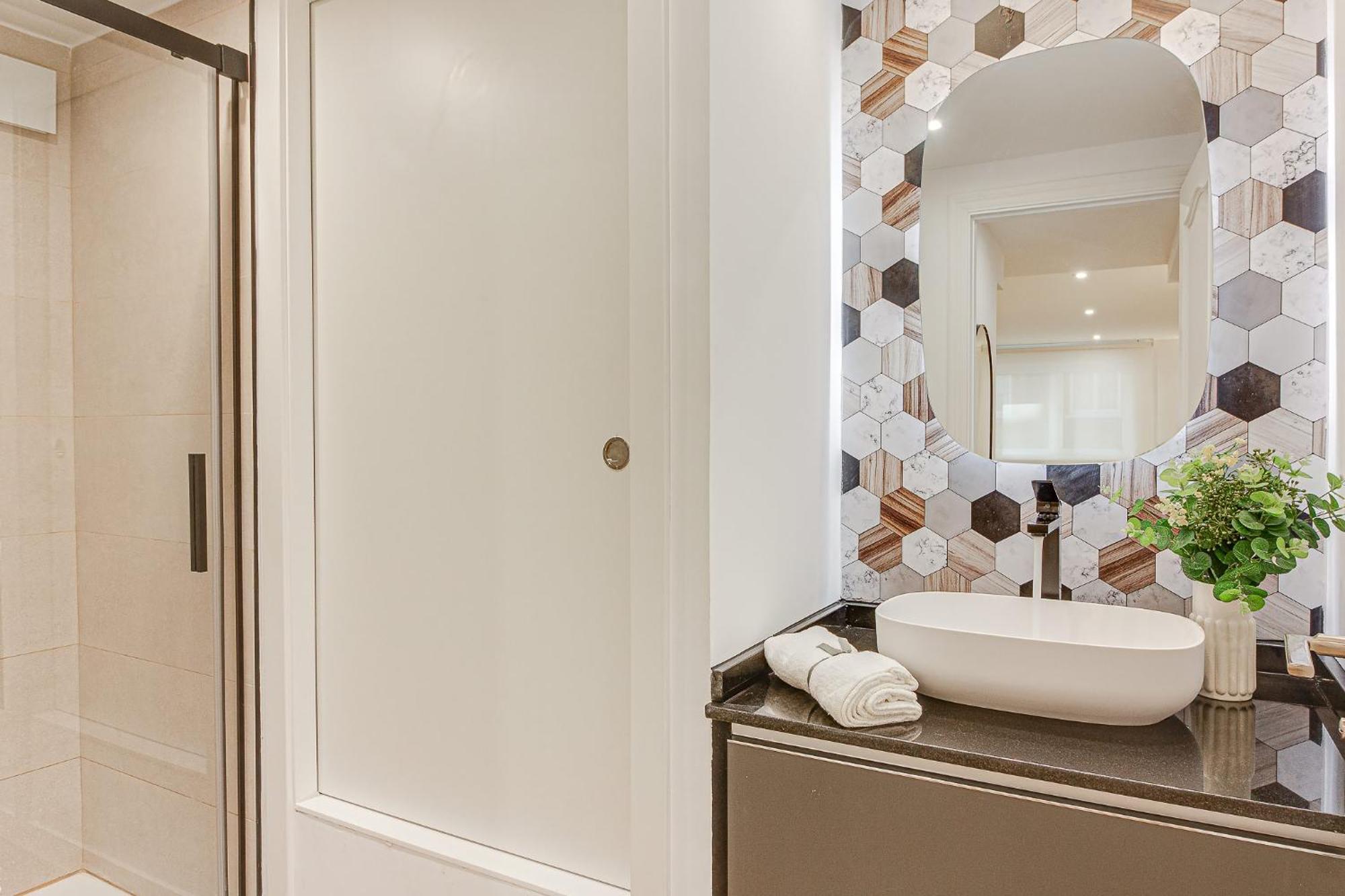 Diseno A Coruna Con Garaje Gratis By Theblueapartments Com Exterior photo