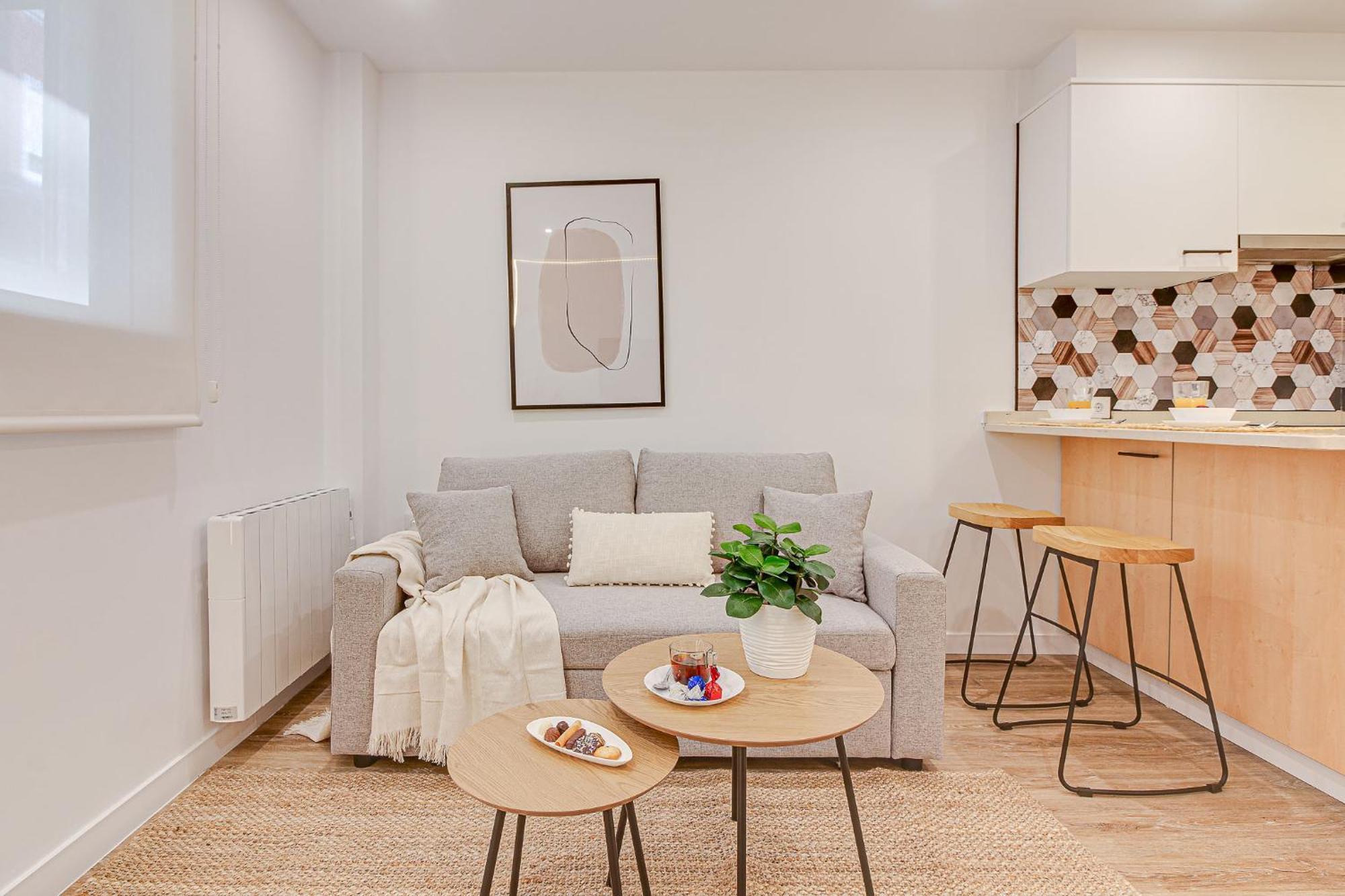 Diseno A Coruna Con Garaje Gratis By Theblueapartments Com Exterior photo