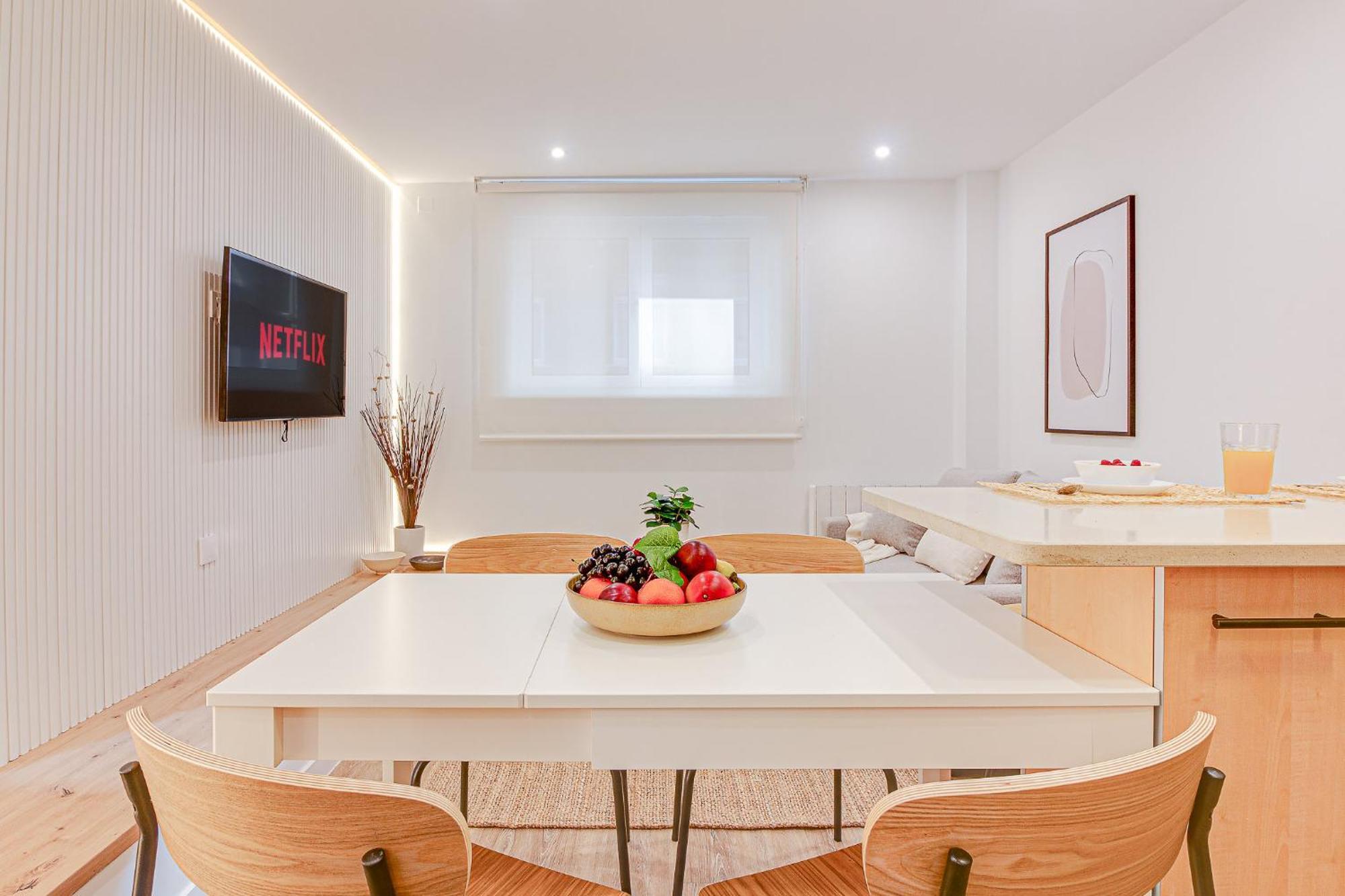 Diseno A Coruna Con Garaje Gratis By Theblueapartments Com Exterior photo