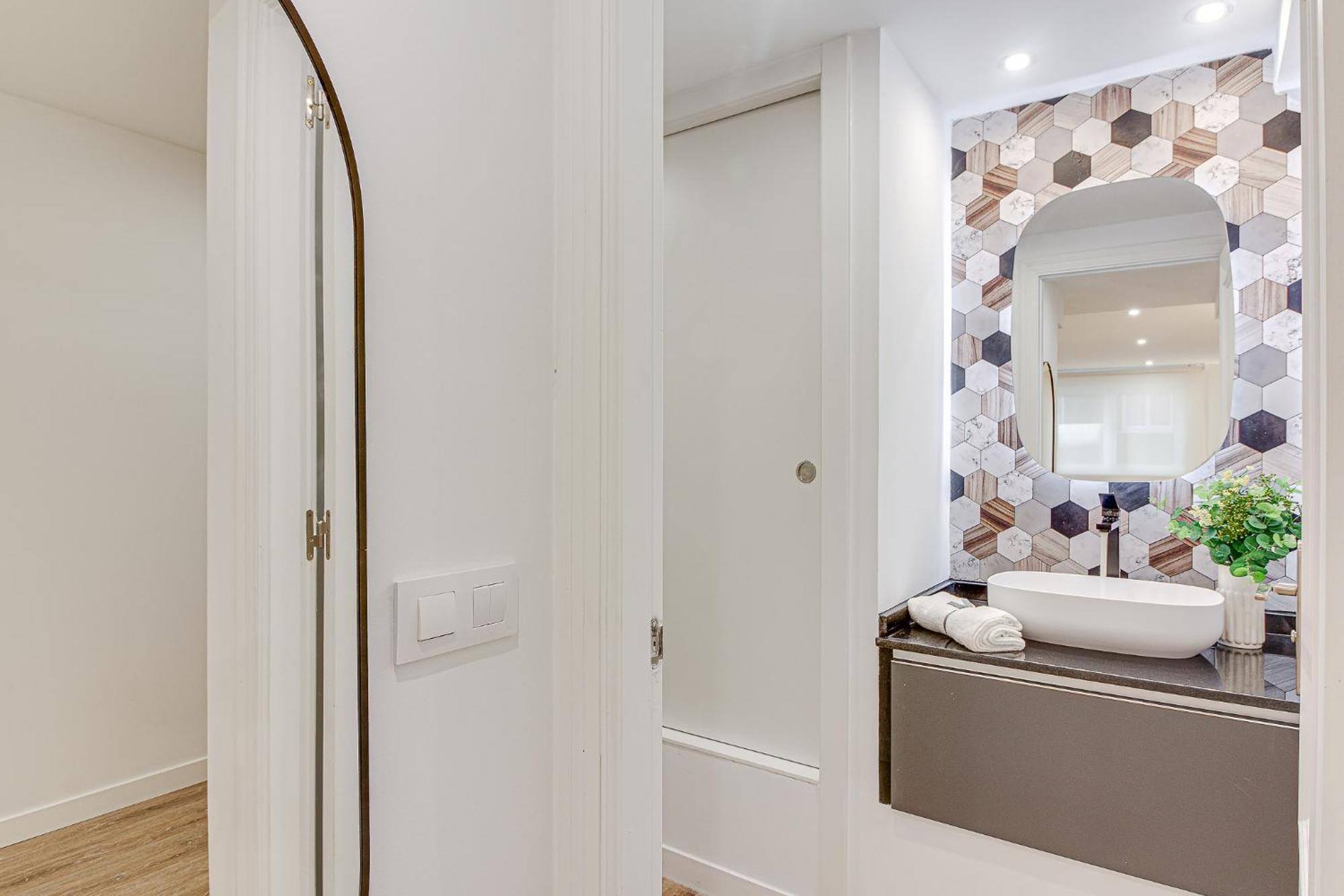Diseno A Coruna Con Garaje Gratis By Theblueapartments Com Exterior photo